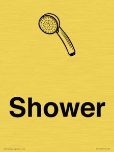 Dementia Shower sign